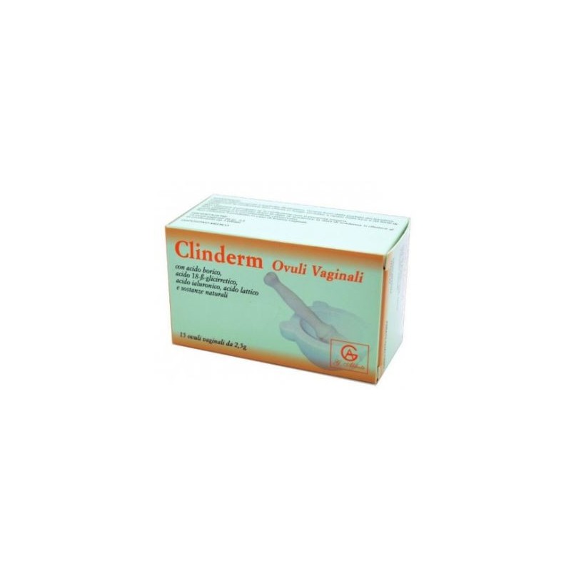Clinderm 15 ovuli vaginali 2,5 g Clinderm 15 ovuli vaginali 2,5 g