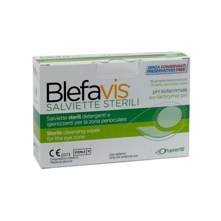 Blefavis salviette sterili 18 pezzi