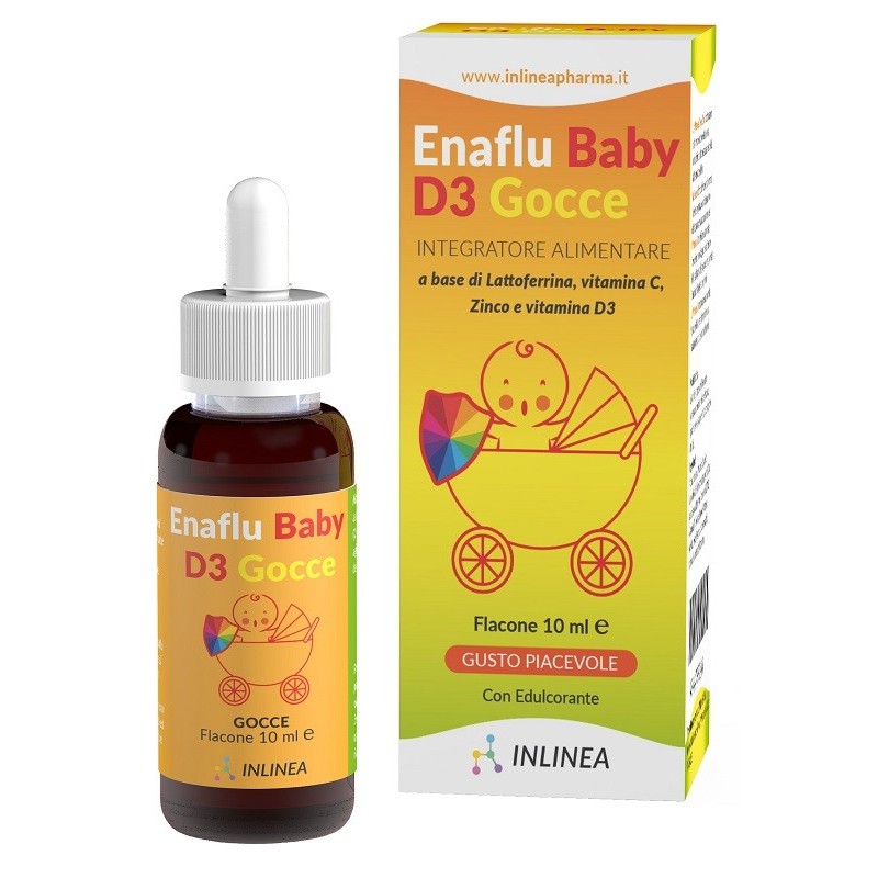 Enaflu baby d3 gocce 10 ml Enaflu baby d3 gocce 10 ml