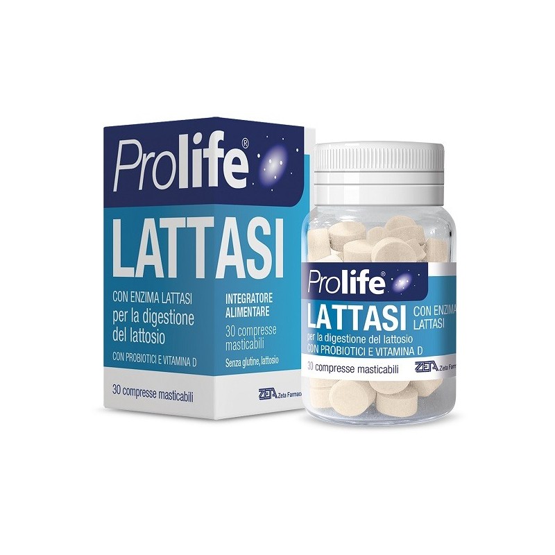 Prolife lattasi 30 compresse masticabili