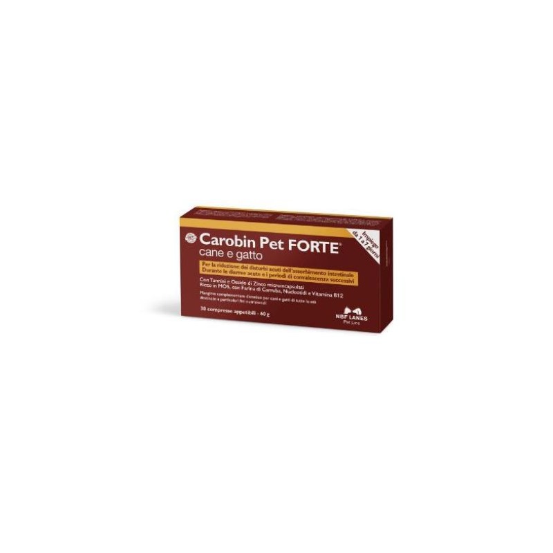 Carobin pet forte 30 compresse