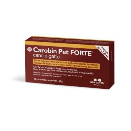 Carobin pet forte 30 compresse Carobin pet forte 30 compresse