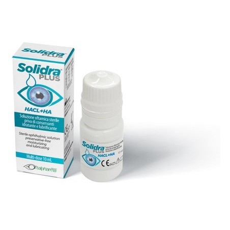 Solidra plus gocce oculari 10 ml Solidra plus gocce oculari 10 ml