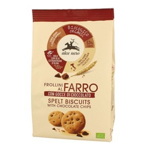 Frollino di farro con gocce di cioccolato bio 250 g