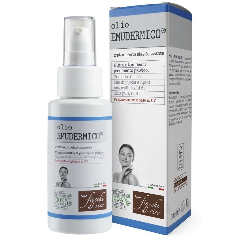 Fiocchi di riso olio emudermico elasticizzante 70 ml