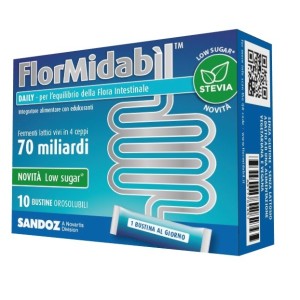 Flormidabil daily 10 bustine con stevia