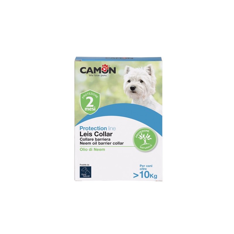 Leis collare barriera con olio di neem cane 60 cm l 12 pezzi Leis collare barriera con olio di neem cane 60 cm l 12 pezzi