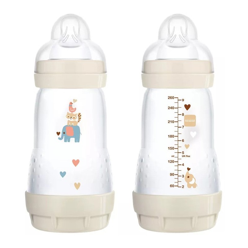 Mam biberon easy start 260 ml 2+ tettarella 2 neutro