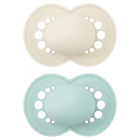 Mam original 6+ silicone neutro 2 pezzi