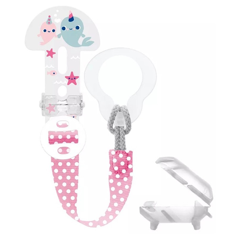 Mam clip it&cover portasucchietto 0+ femmina
