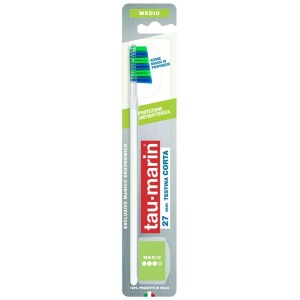 Taumarin professional spazzolino 27 medio testina corta protezione antibatterica