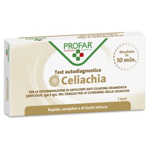 Profar test celiachia test rapido immunocromatrografico a flusso laterale 1 pezzo