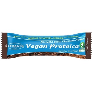 Ultimate barretta vegan proteica cioccolato fondente 24 g