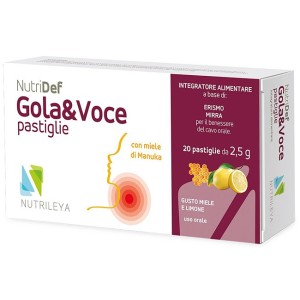 Gola & voce sugar free miele limone eucaliptolo 20 pastiglie