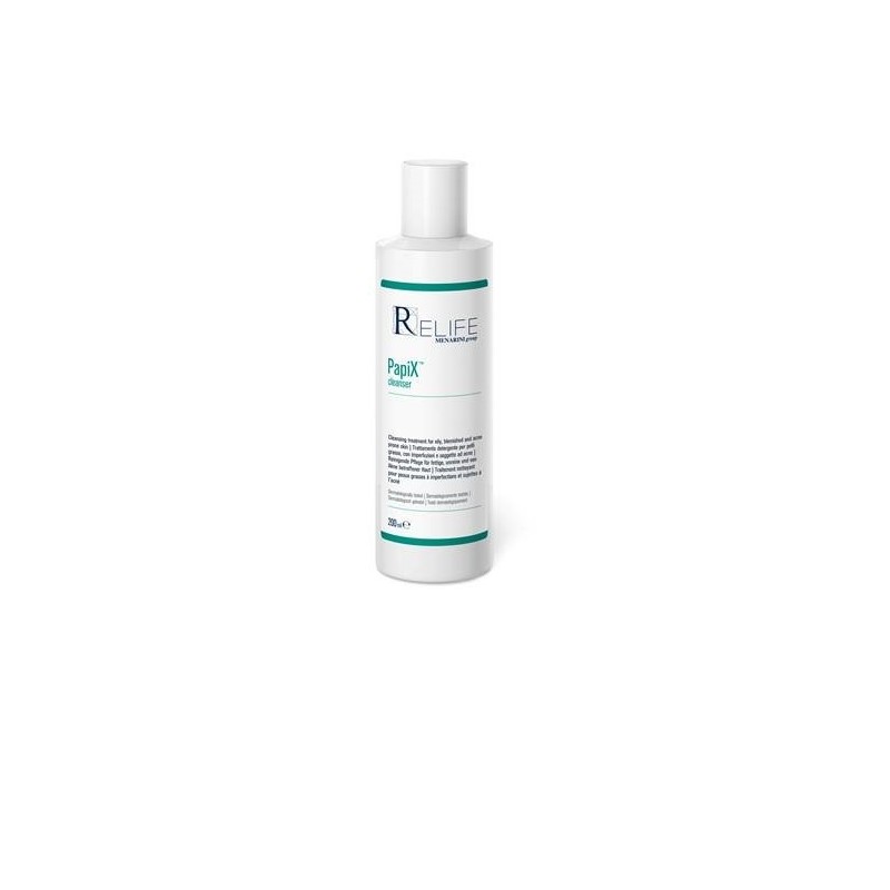 Papix cleanser detergente per pelli grasse con imperfezionie acne 200 ml