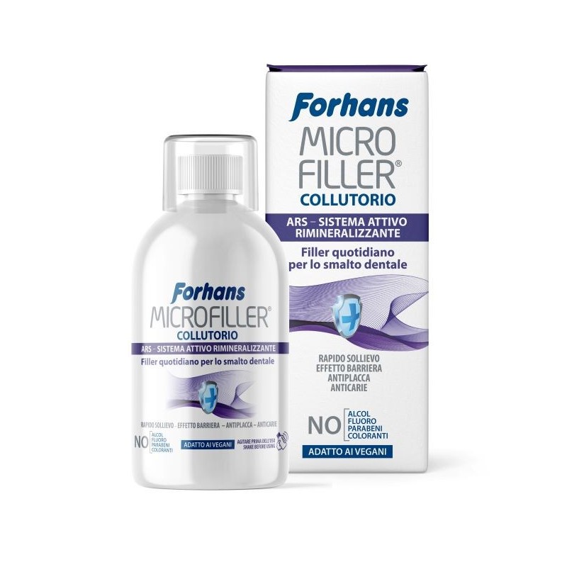 Forhans microfiller collutorio 500 ml Forhans microfiller collutorio 500 ml