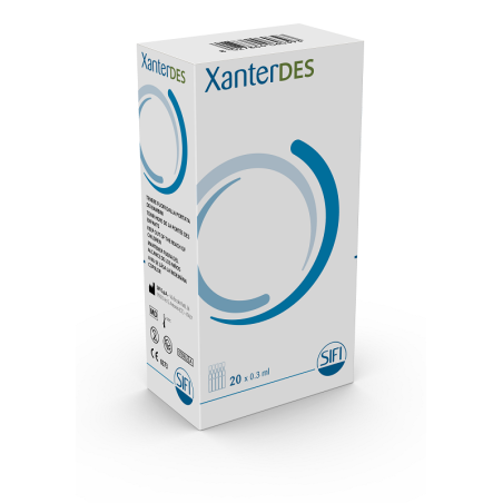 Xanterdes soluzione oftalmica 20 flaconcini monodose da 0,3ml