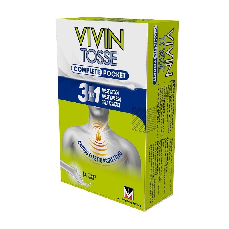Vivin tosse complete pocket 14 stick pack da 10 ml