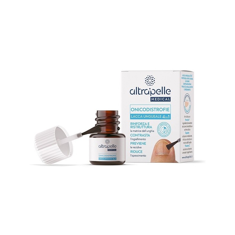 Altrapelle medical onicodistrofie lacca ungueale 4 in 1 7 ml Altrapelle medical onicodistrofie lacca ungueale 4 in 1 7 ml