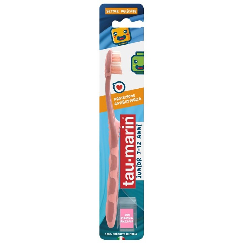 Tau marin spazzolino junior antibatterico 7-12 anni Tau marin spazzolino junior antibatterico 7-12 anni