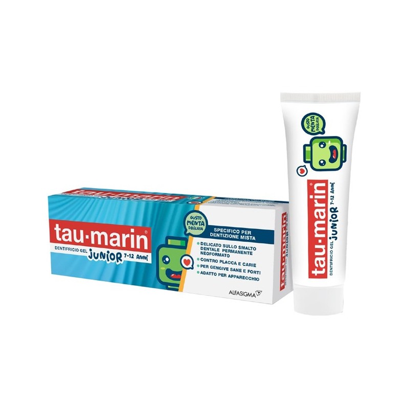 Tau marin dentifricio junior 7-12 anni 50 ml Tau marin dentifricio junior 7-12 anni 50 ml