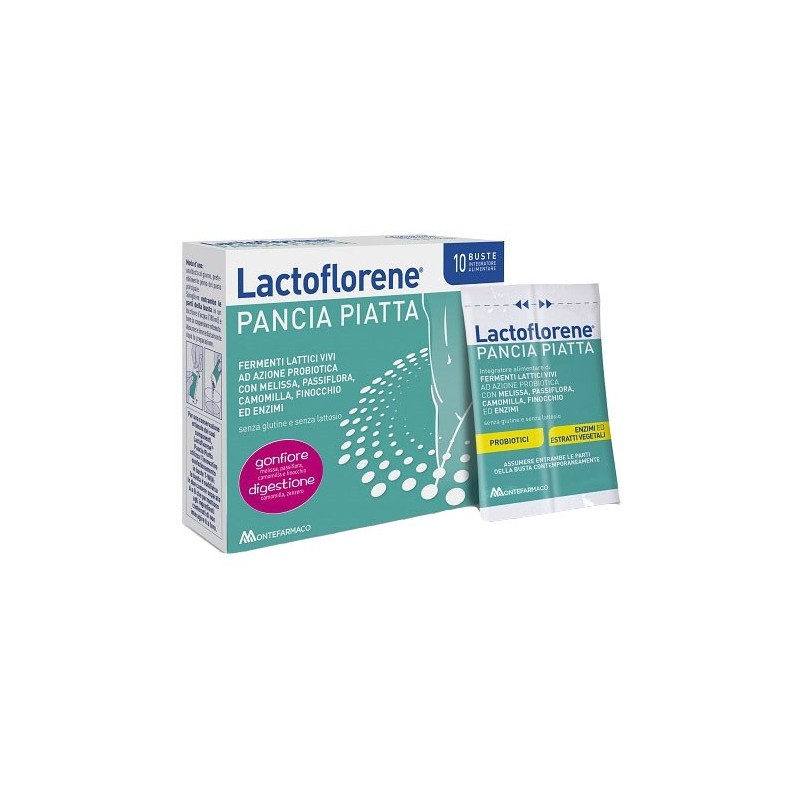 Lactoflorene pancia piatta 10 bustine
