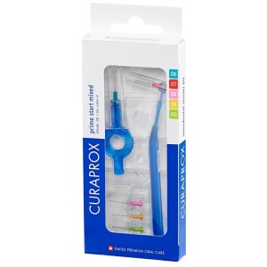 Curaprox capsule prime start mixed pack with capsule 06 -011 +uhs 409 + uhs 470 blue holders + caps