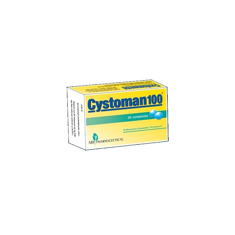Cystoman 100 30 compresse Cystoman 100 30 compresse