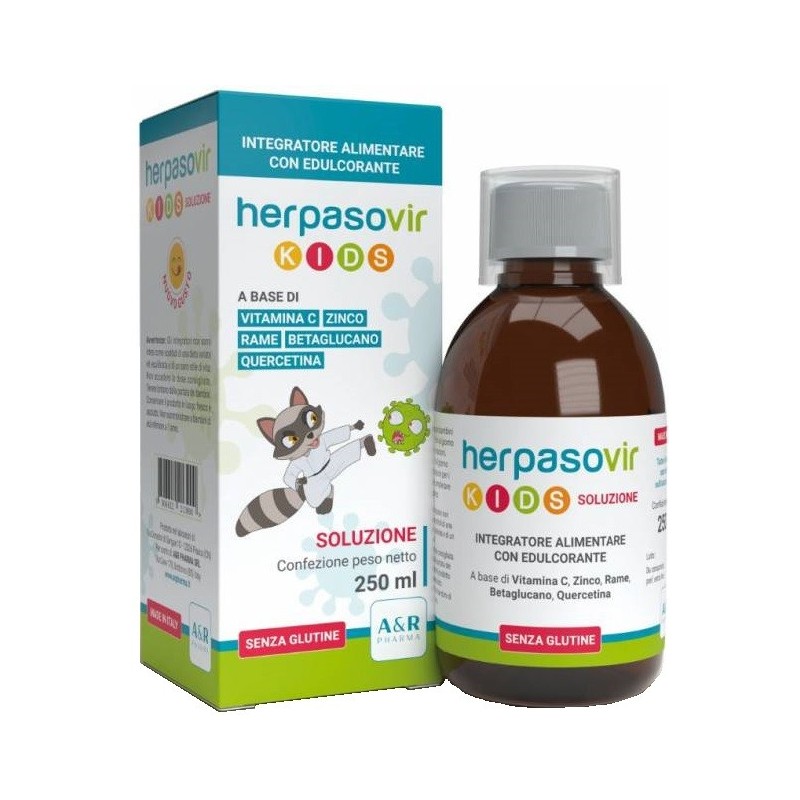 Herpasovir kids soluzione rt 250 ml