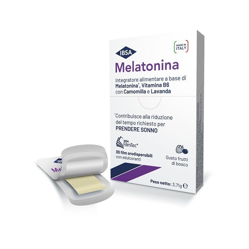 Melatonina ibsa 30 film orali