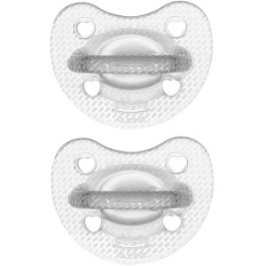 Chicco gommotto silicone crystal 16-36 mesi 2 pezzi