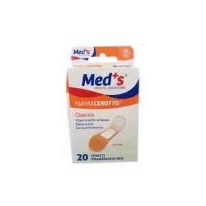 Cerotto meds poliuretano ipoallergenico classico medio 20 pezzi