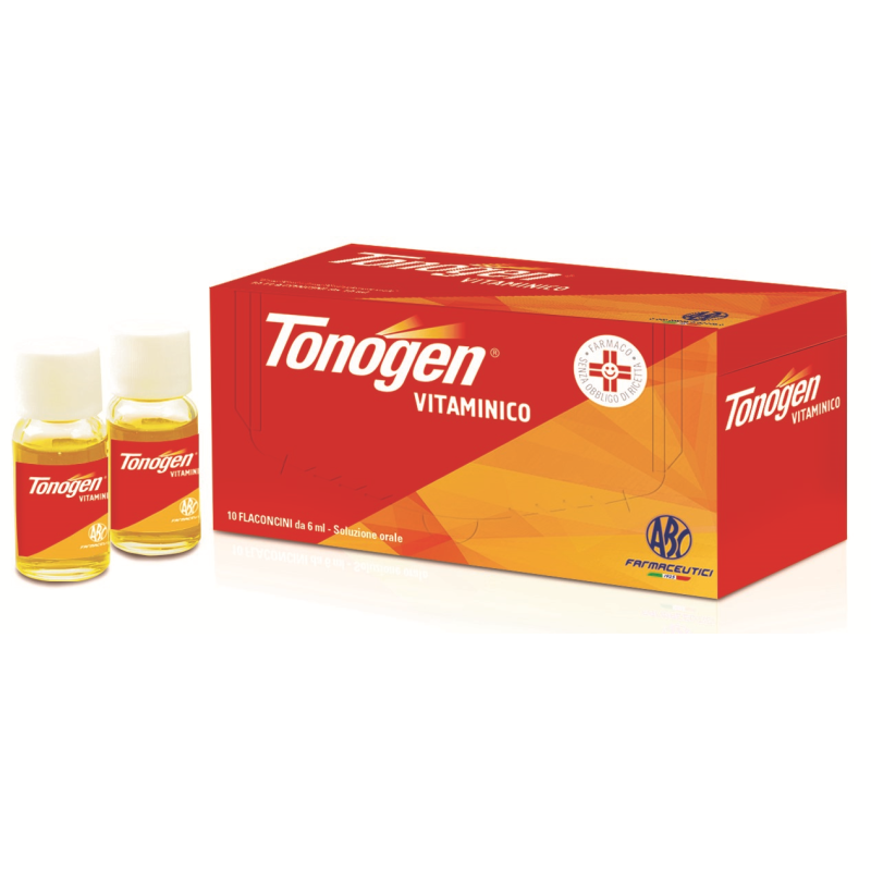 Tonogen vitaminico soluzione orale 10 flaconcini 6 ml