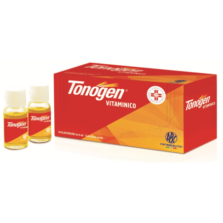 Tonogen vitaminico soluzione orale 10 flaconcini 6 ml