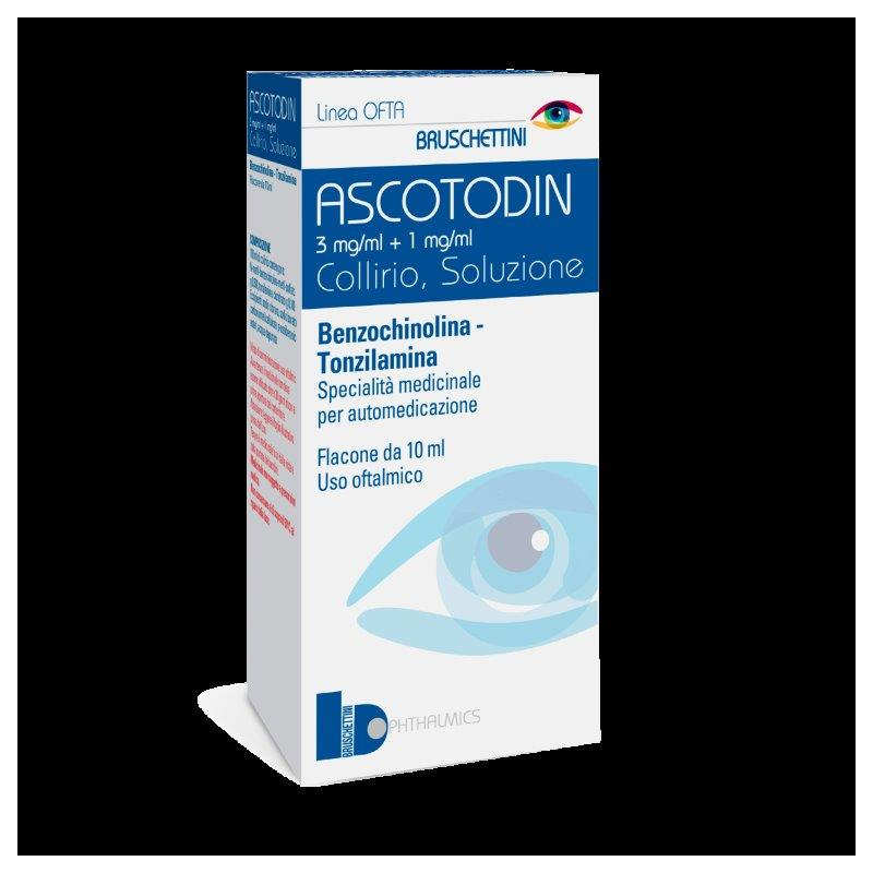 Ascotodin collirio 3 mg/ml + 1 mg/ml 10 ml