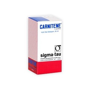 Carnitene soluzione orale 20 ml 1,5 g/5 ml