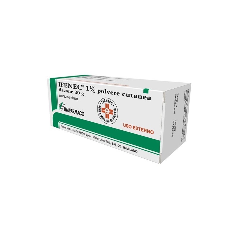Ifenec polvere cutanea 30 g 1%