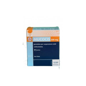 Mucocis orale grat 30 bustine 5 g 300 mg