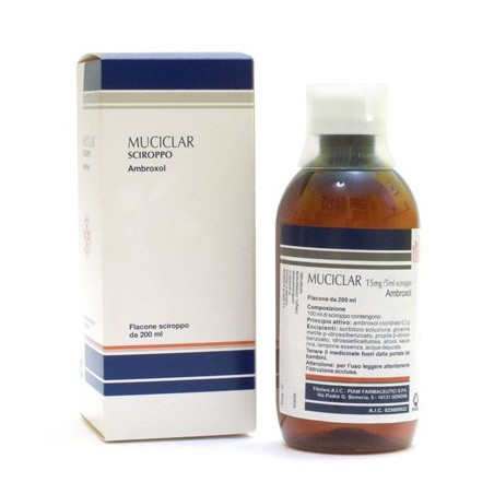 Muciclar scir 200 ml 15 mg/5 ml Muciclar scir 200 ml 15 mg/5 ml