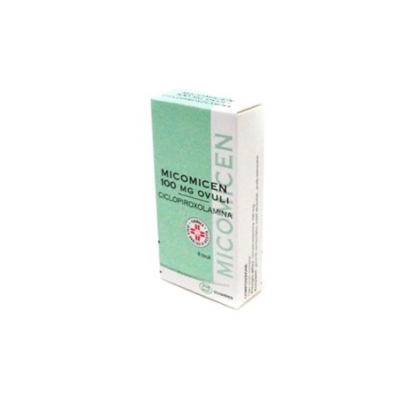Micomicen 6 ovuli vag 100 mg