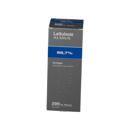 Lattulosio (almus) sciroppo 200 ml 66,7% flacone Lattulosio (almus) sciroppo 200 ml 66,7% flacone