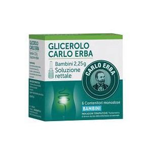 Glicerolo (carlo erba) bb 6 microclismi 2,25 g con camomillae malva