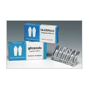 Glicerolo (sella) bb 18 supp 1.375 mg