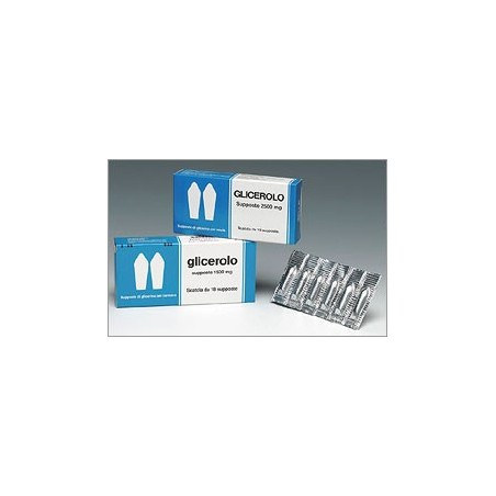 Glicerolo (sella) ad 18 supp 2.250 mg