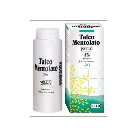Mentolo (sella) polvere cutanea 100 g 1% Mentolo (sella) polvere cutanea 100 g 1%