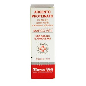 Argento proteinato (marco viti) ad gocce orl 10 ml 1%