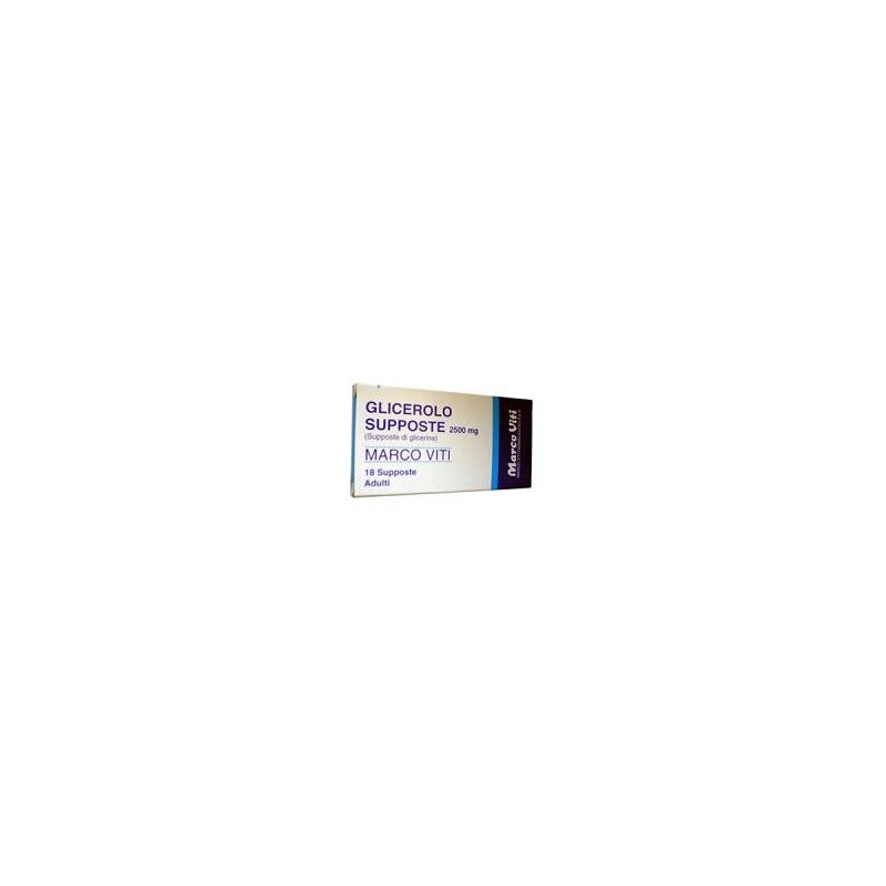 Glicerolo (marco viti) ad 18 supp 2.250 mg