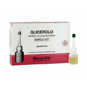 Glicerolo (marco viti) bb 6 contenitori monodose 4,5 g soluzrett con camomilla e malva