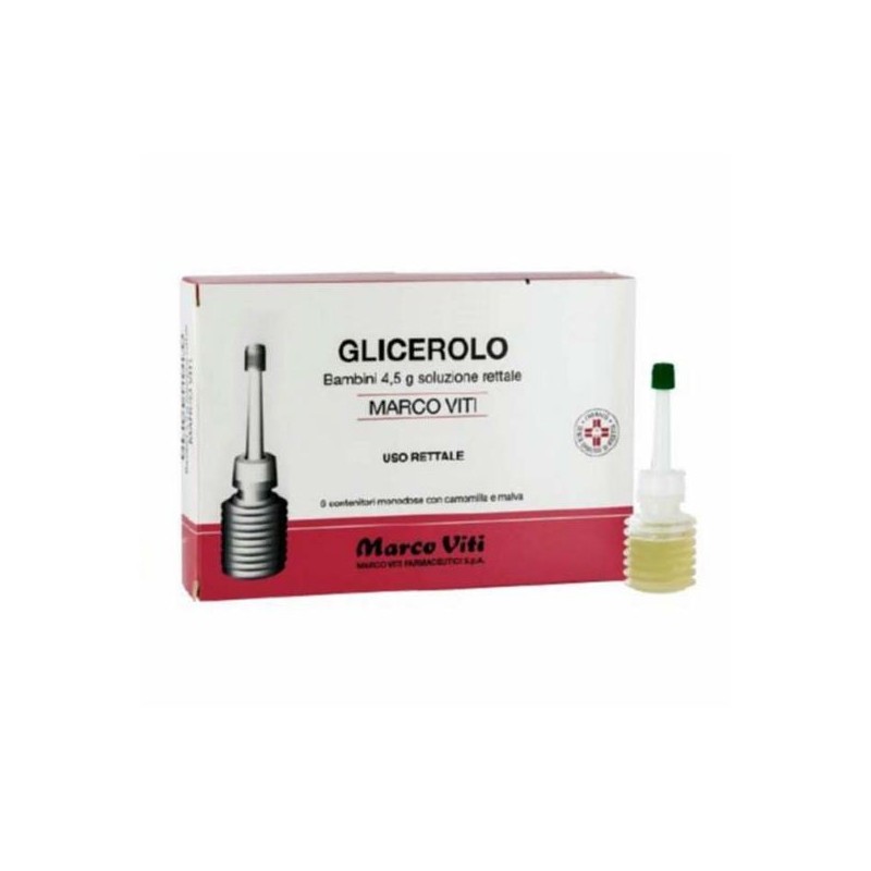 Glicerolo (marco viti) bb 6 contenitori monodose 4,5 g soluzrett con camomilla e malva