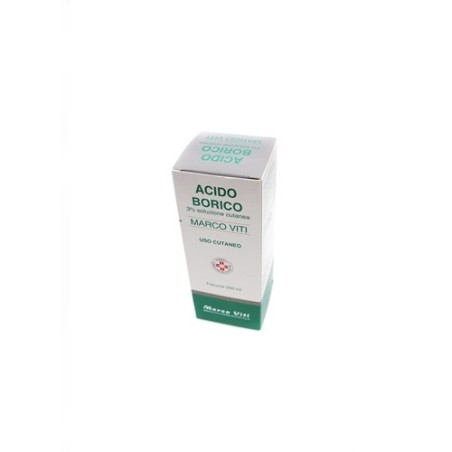 Acido borico (marco viti) soluz cutanea 200 ml 3% Acido borico (marco viti) soluz cutanea 200 ml 3%